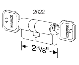 Marks 2622 Double Cylinder