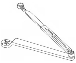 Norton Regular Slide Arm – Storefront Hardware