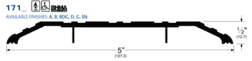 Pemko 171 Saddle Threshold