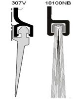 Pemko Nylon Brush and Vinyl Door Sweeps